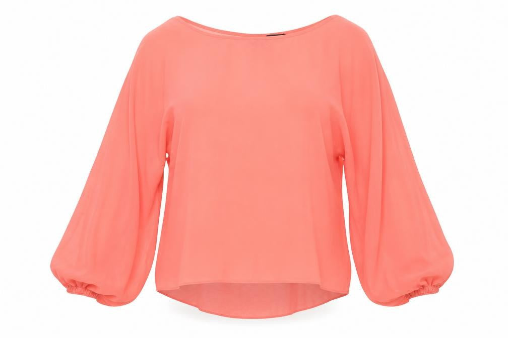 Little Mistress Womens Pink   Basic Blouse Size 10