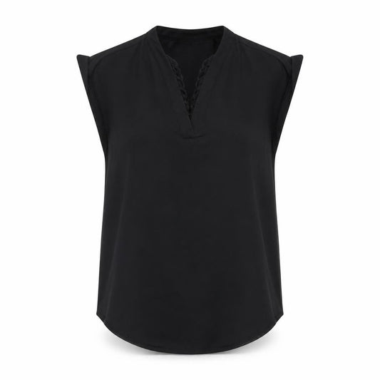 F&F Womens Black   Basic Blouse Size 10