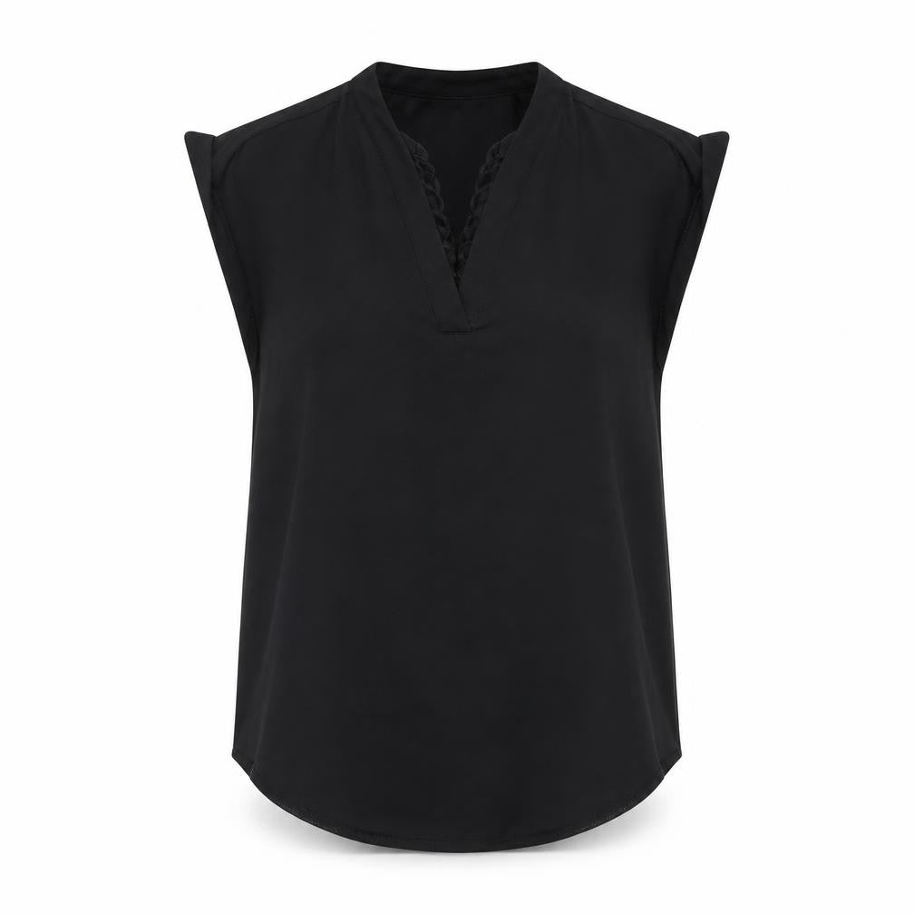 F&F Womens Black   Basic Blouse Size 10