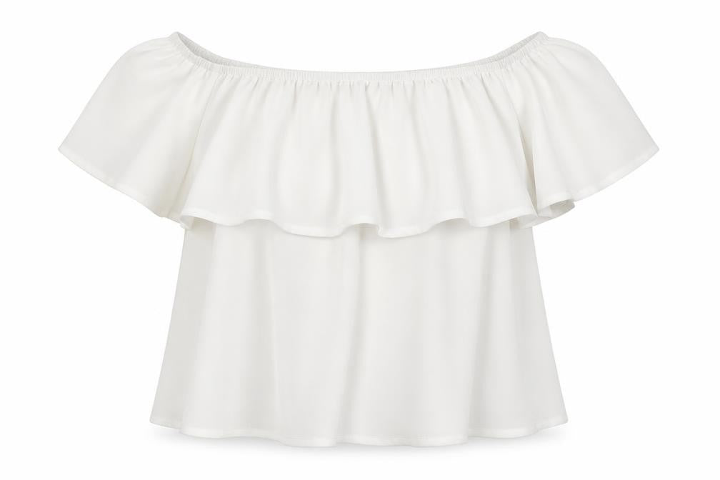 Stradavarius Womens White   Basic Blouse Size S
