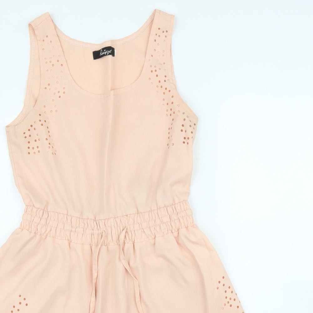 Ruiyige Womens Pink   A-Line  Size M