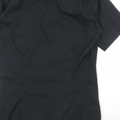 Kustom Kit Mens Black    Button-Up Size 14