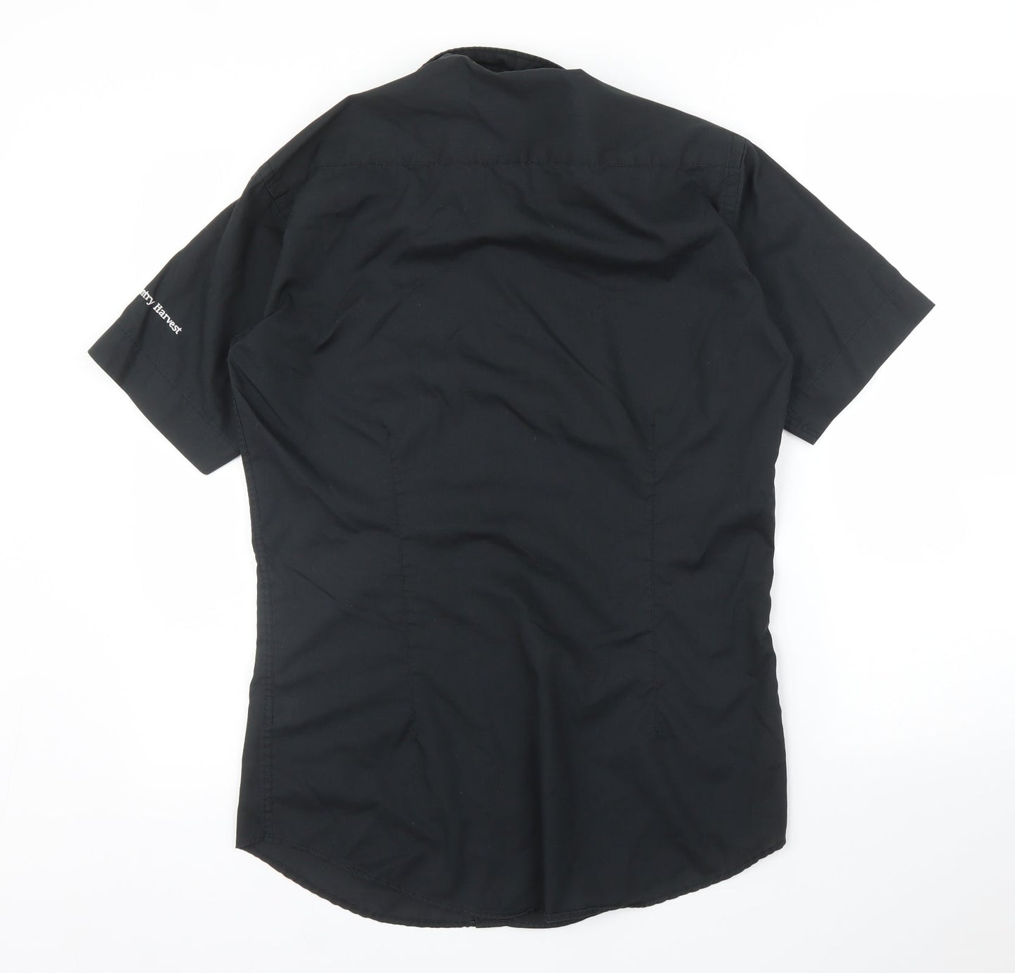 Kustom Kit Mens Black    Button-Up Size 14