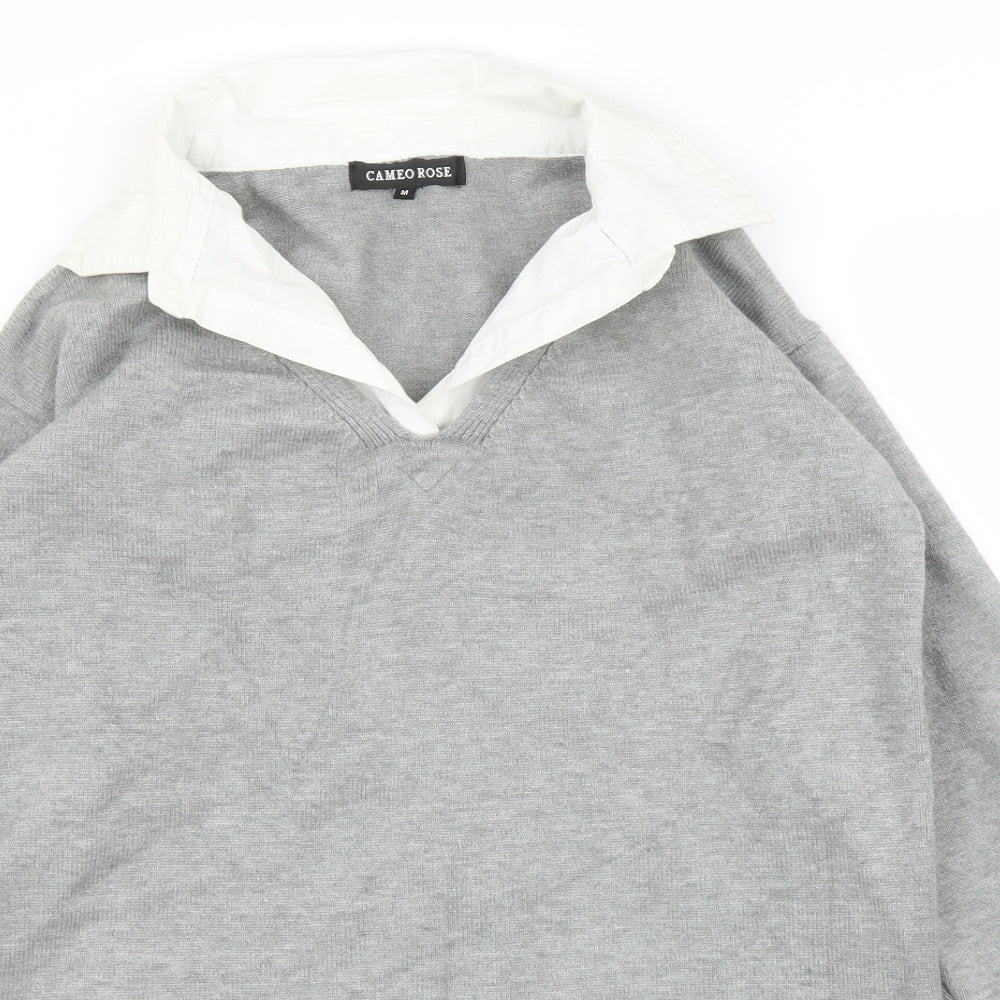 Cameo Rose Womens Grey   Tunic Jumper Size M