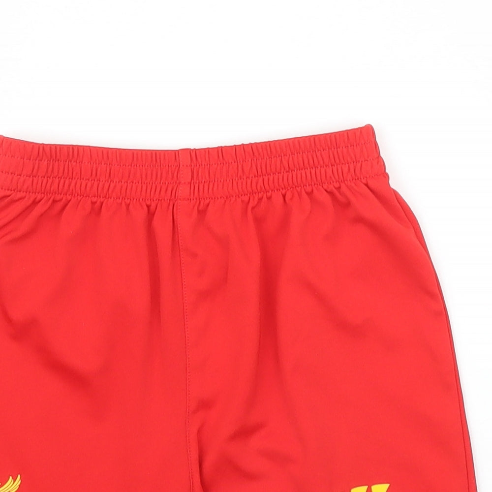 Warrior Boys Red   Sweat Shorts Size 2 Years - LFC