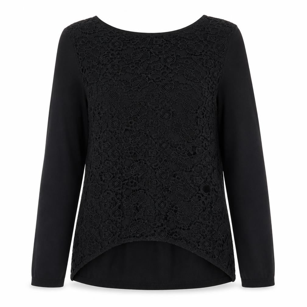 NEXT Womens Black Floral  Basic Blouse Size 10