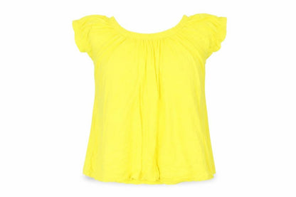 Atmosphere Womens Yellow   Basic T-Shirt Size 12