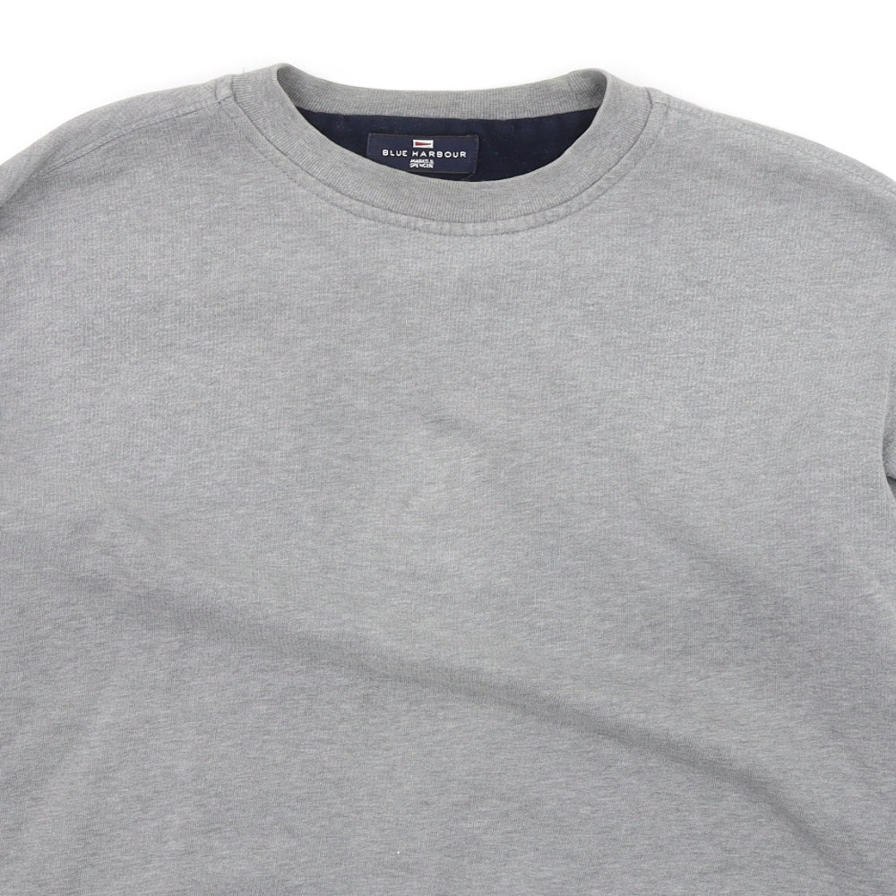 Marks and Spencer Womens Grey   Pullover Jumper Size M