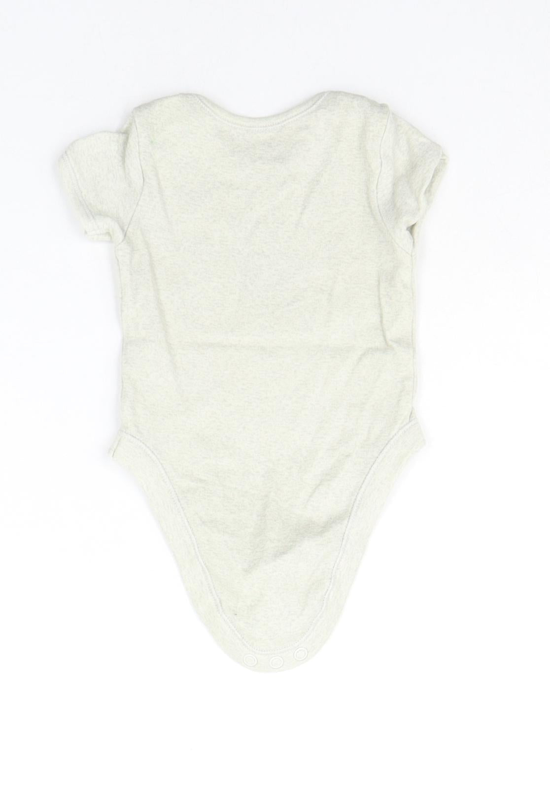 George Baby Grey   Babygrow One-Piece Size 3-6 Months