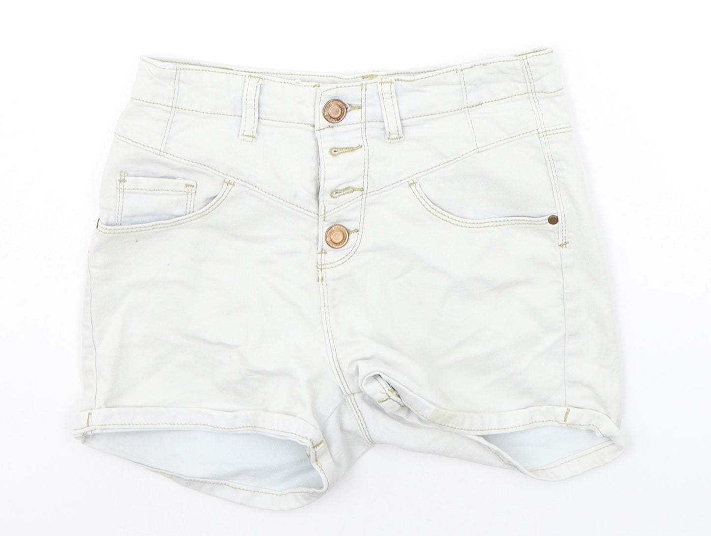 Denim CO Womens Grey   Chino Shorts Size 8