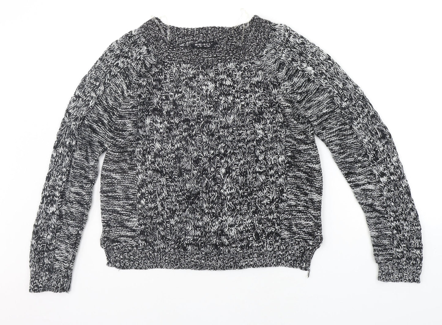 Select Womens Grey   Pullover Jumper Size 10