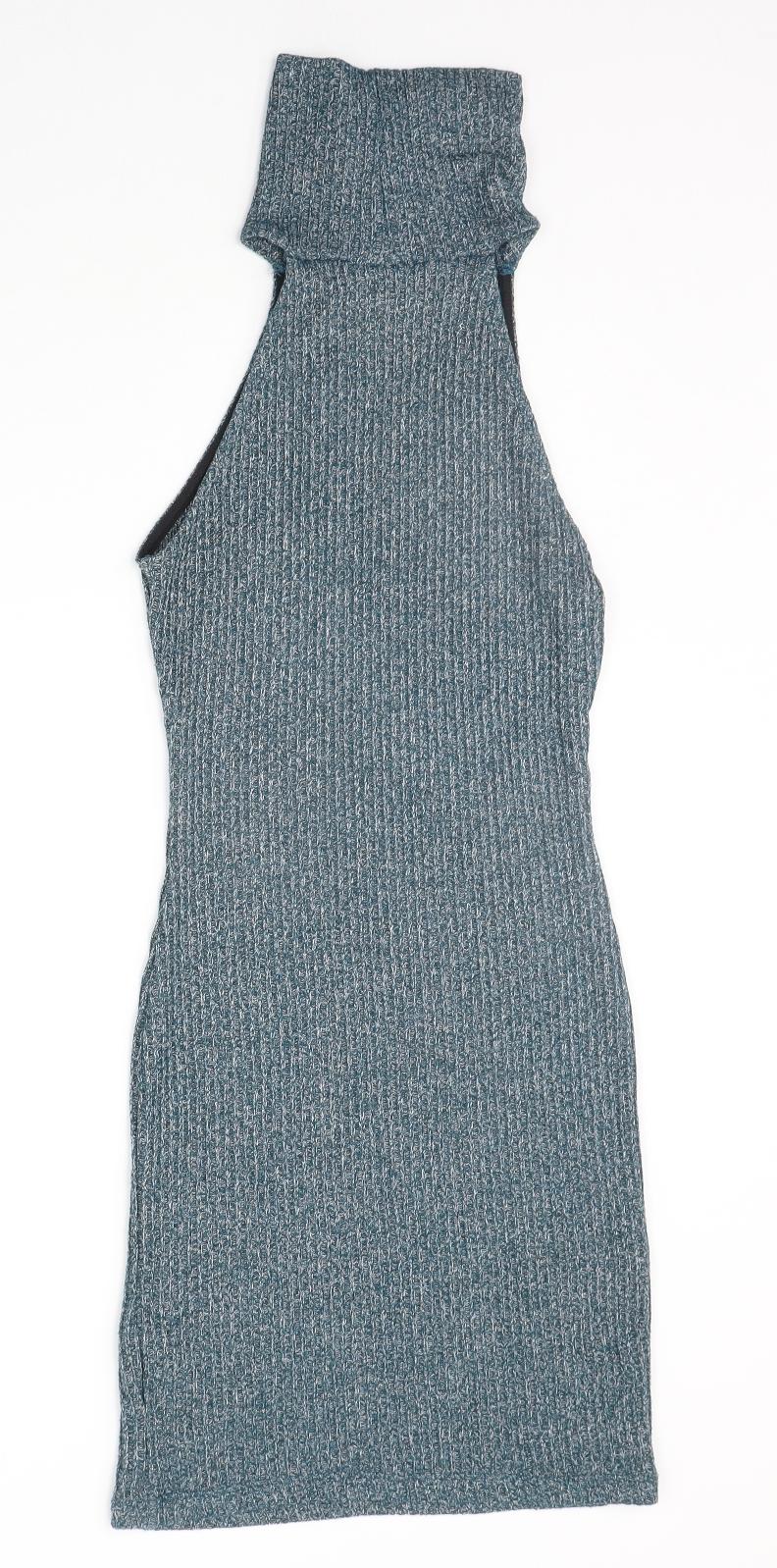 Topshop Womens Green   A-Line  Size 6