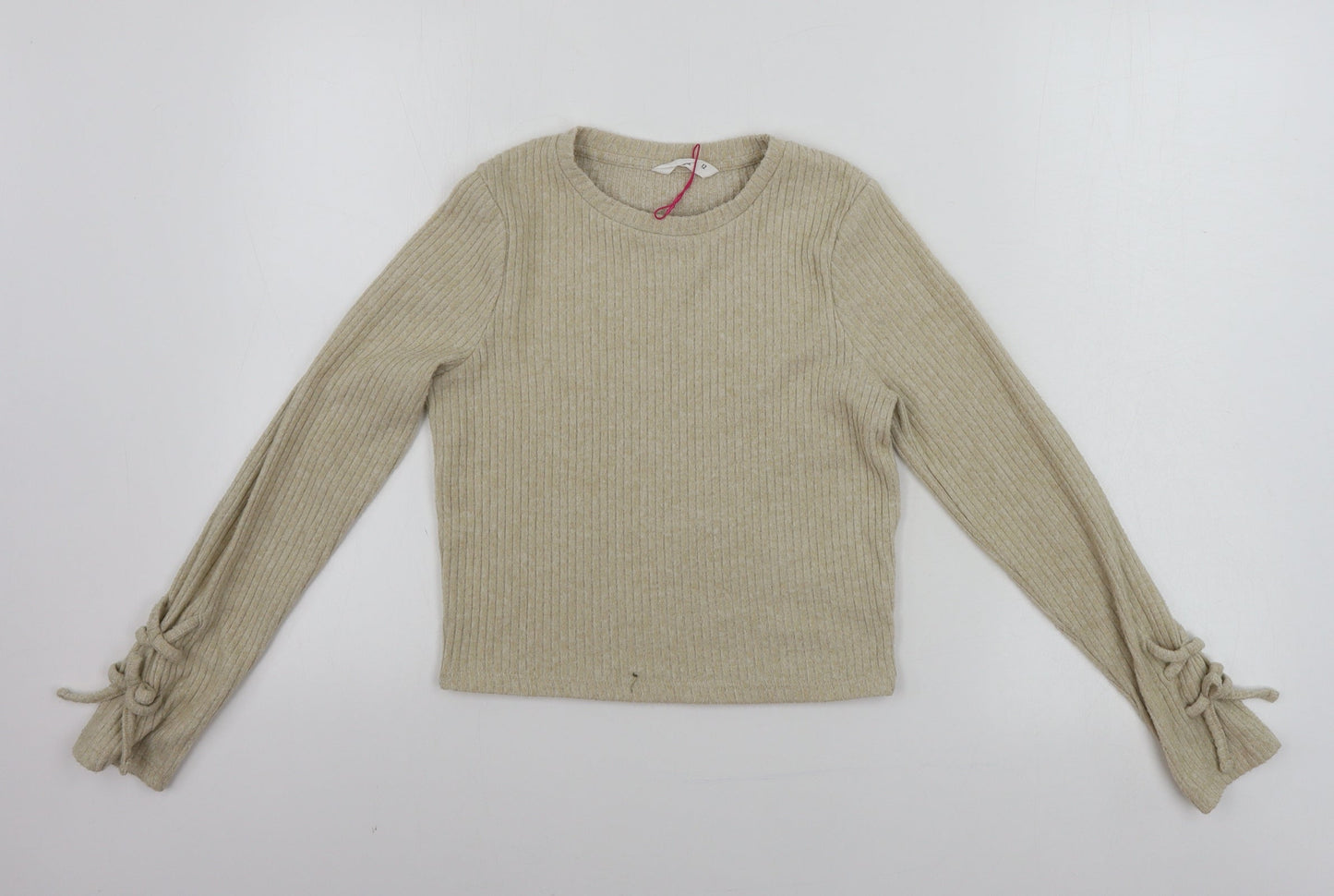 Matalan  Girls Beige   Pullover Jumper Size 12 Years