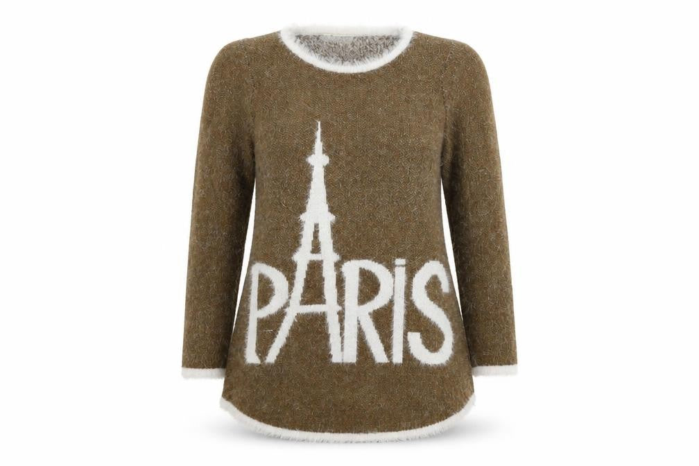 LIN.H.H.  Womens Brown   A-Line  Size L