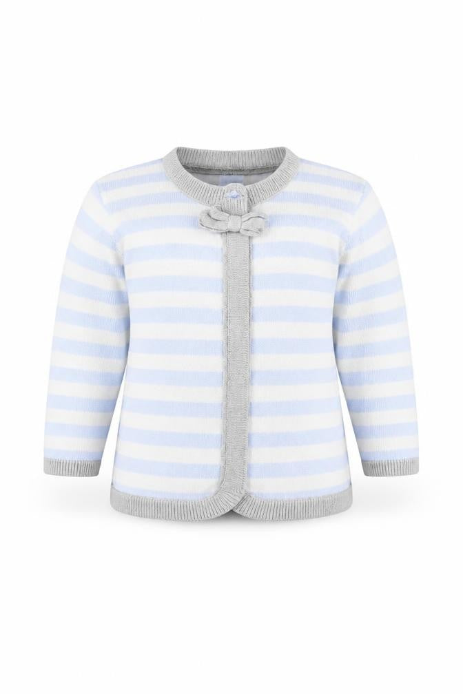 Rockabye-Baby  Boys Blue Striped  Pullover Jumper Size 6-9 Months