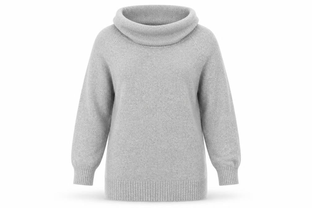 H&M  Womens Grey   Pullover Jumper Size M