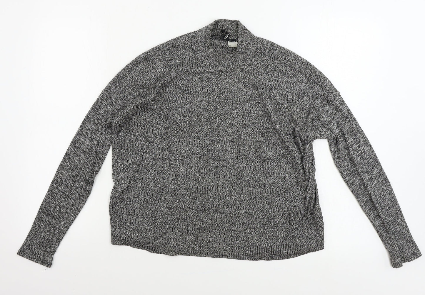 H&M  Womens Grey   Pullover Jumper Size S