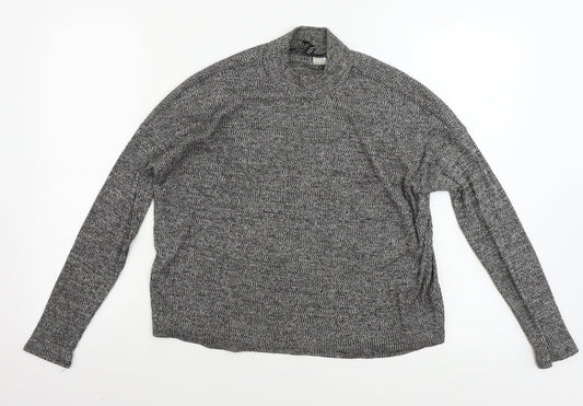 H&M  Womens Grey   Pullover Jumper Size S