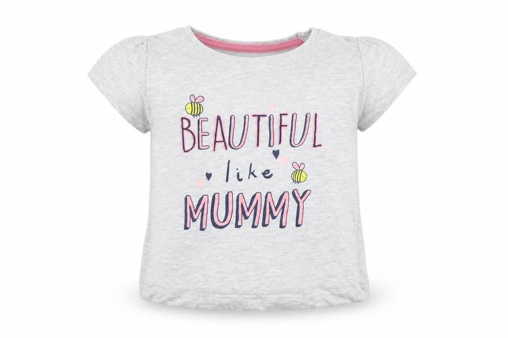 Primark Baby Grey   Basic T-Shirt Size 9-12 Months  - Beautiful Like Mummy