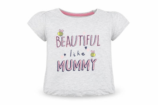 Primark Baby Grey   Basic T-Shirt Size 9-12 Months  - Beautiful Like Mummy
