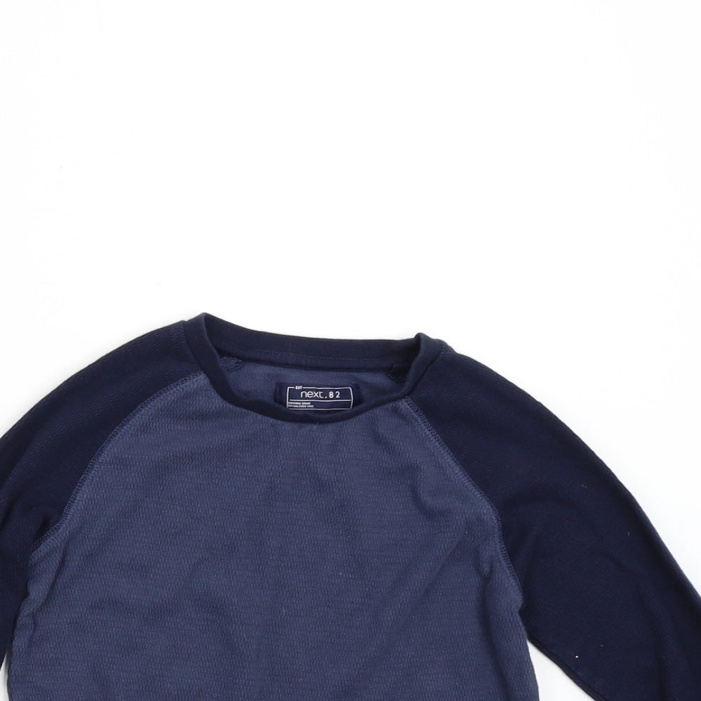 NEXT Boys Blue   Pullover Sweatshirt Size 5 Years