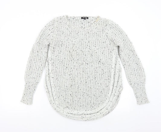 Stella Womens Grey  Knit Pullover Jumper Size 8