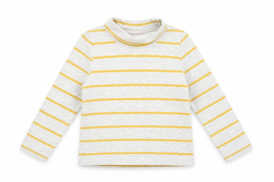 Tu Baby Grey Striped  Basic T-Shirt Size 18-24 Months