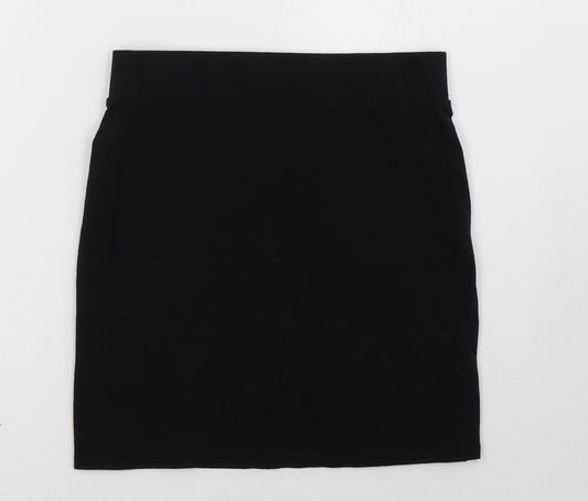 New Look Girls Black   A-Line Skirt Size 13 Years