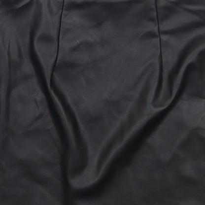 Preloved Primark Womens Black   A-Line Skirt Size 8 - Label