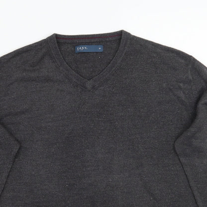 Easy Mens Brown   Pullover Jumper Size M