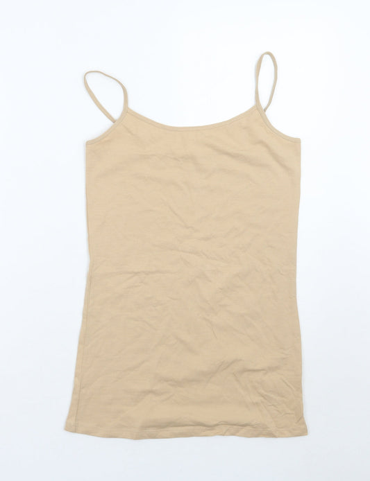 Forever21 Womens Beige   Basic Tank Size M