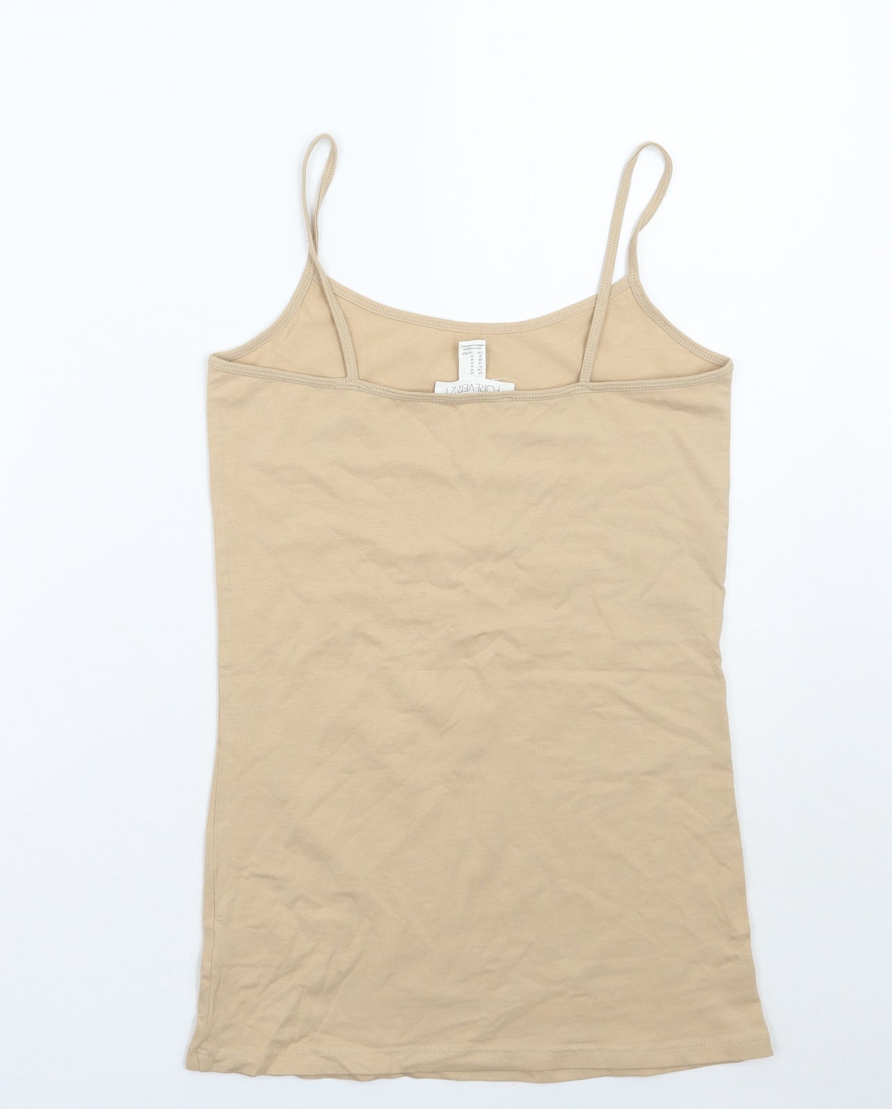 Forever21 Womens Beige   Basic Tank Size M