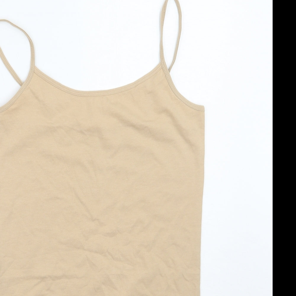Forever21 Womens Beige   Basic Tank Size M