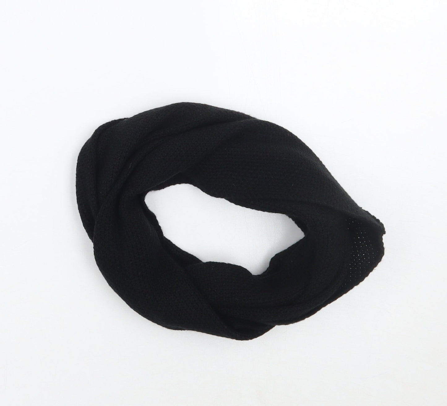 Preworn Womens Black    Scarf