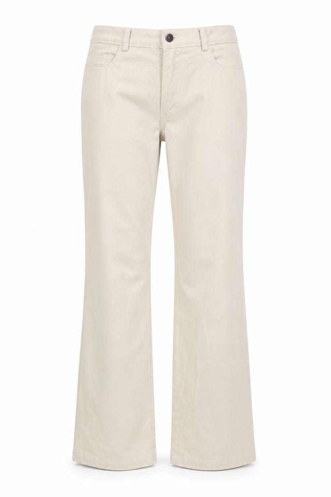 Tech Womens Beige   Bootcut Jeans Size 34 in L29 in - Short