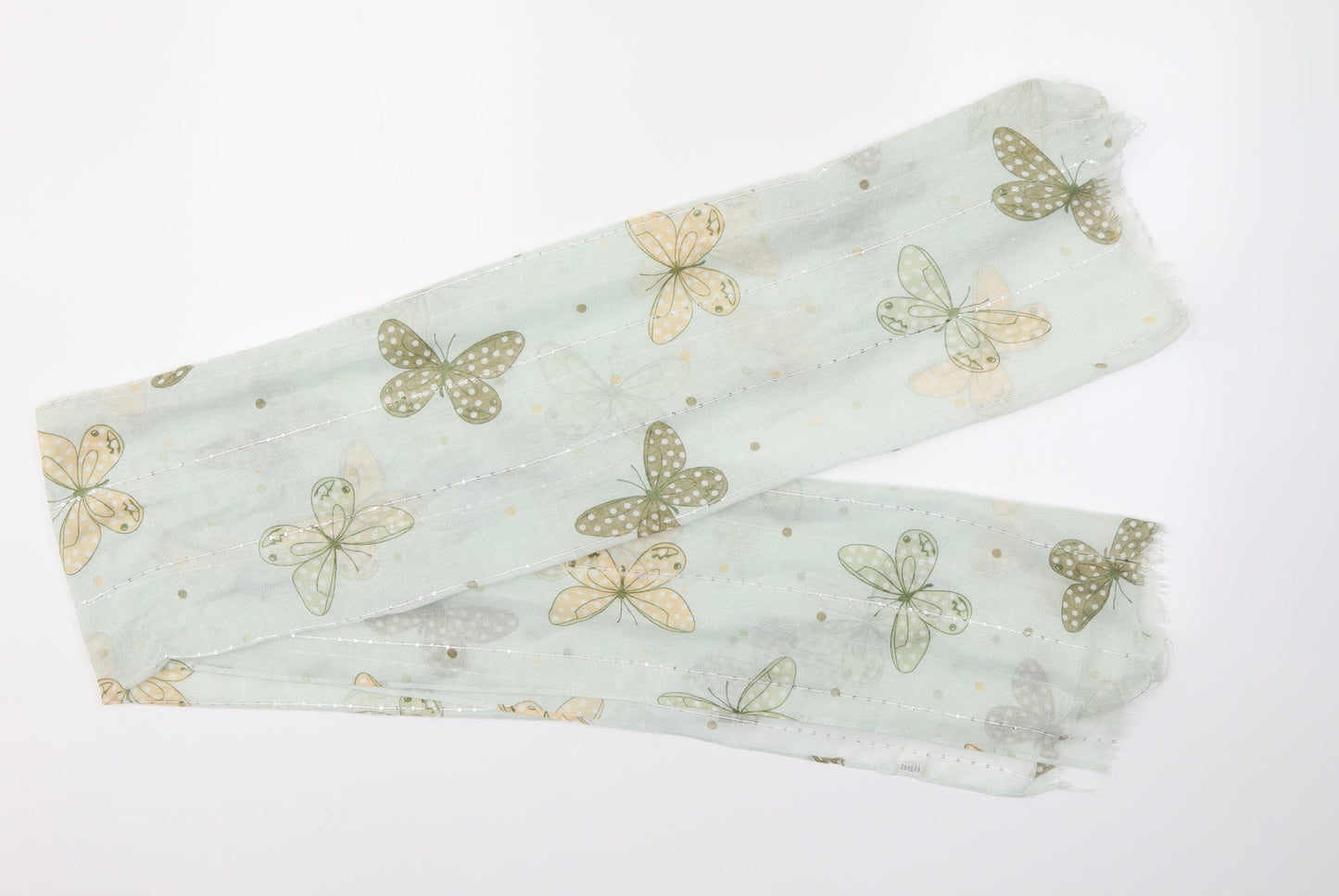 Preworn Unisex Green    Scarf