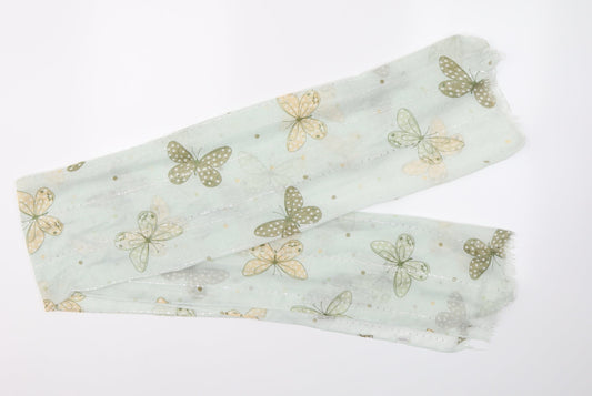 Preworn Unisex Green    Scarf