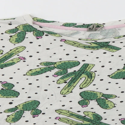 Preloved ASOS Womens Multicoloured   Basic T-Shirt Size 8 - Detail