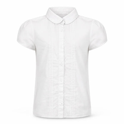 F&F Girls White   Basic Button-Up Size 9-10 Years