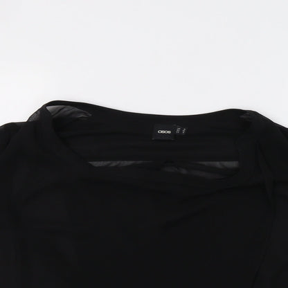 ASOS Womens Black   Basic Blouse Size 10