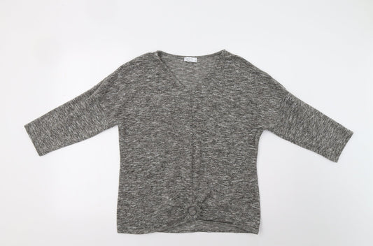 Papaya Womens Grey   Pullover Jumper Size 14