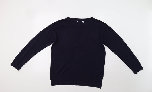 NEXT Womens Blue   Henley Jumper Size M
