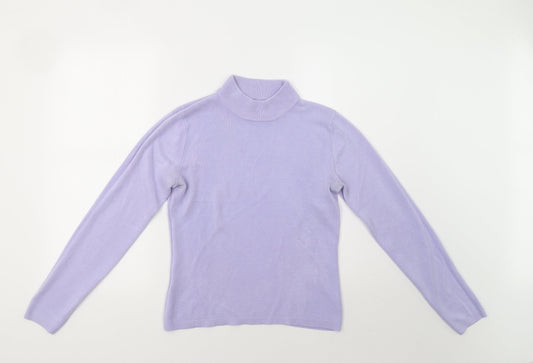Matalan Womens Purple   Pullover Jumper Size 10