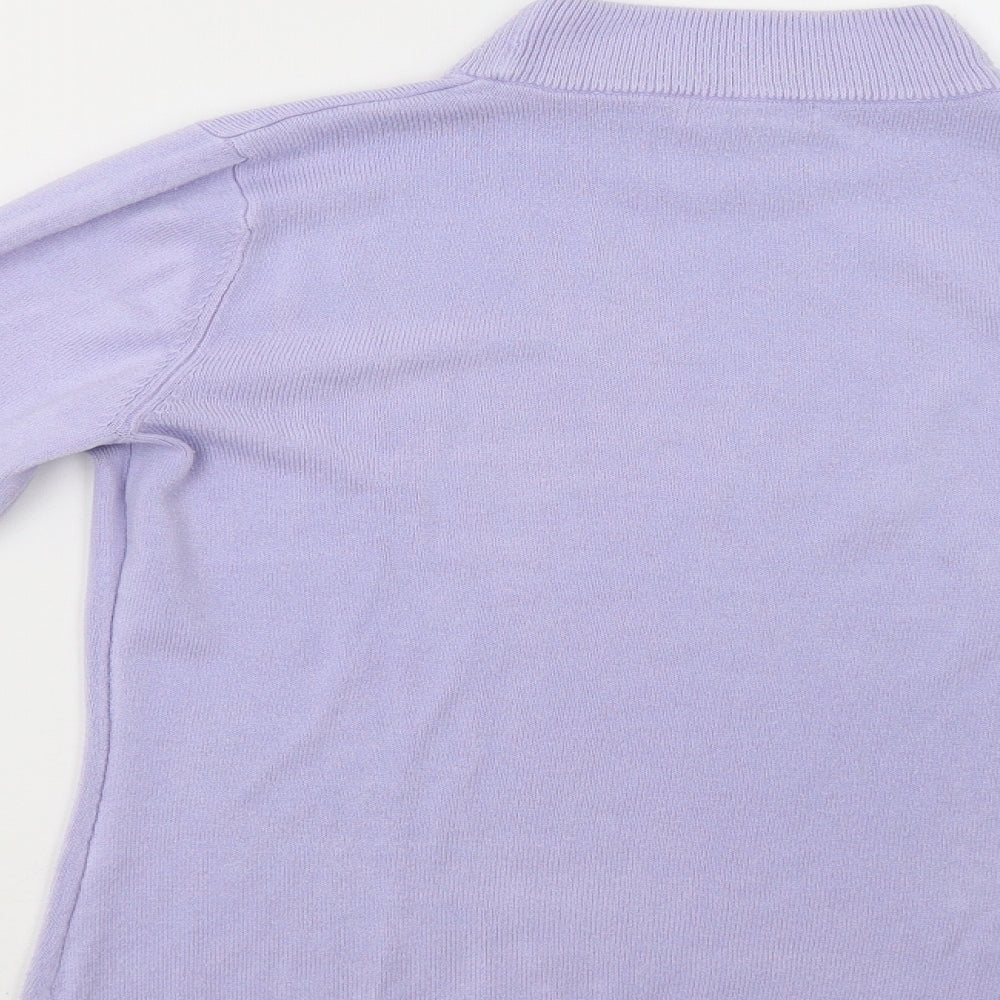 Matalan Womens Purple   Pullover Jumper Size 10