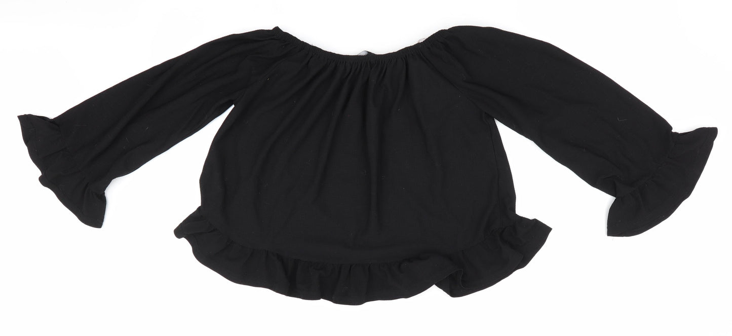 Atmosphere Womens Black   Basic Blouse Size 10