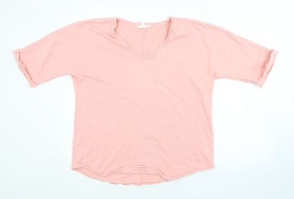 Preloved Per Una Womens Pink   Pullover Jumper Size 12 - Front