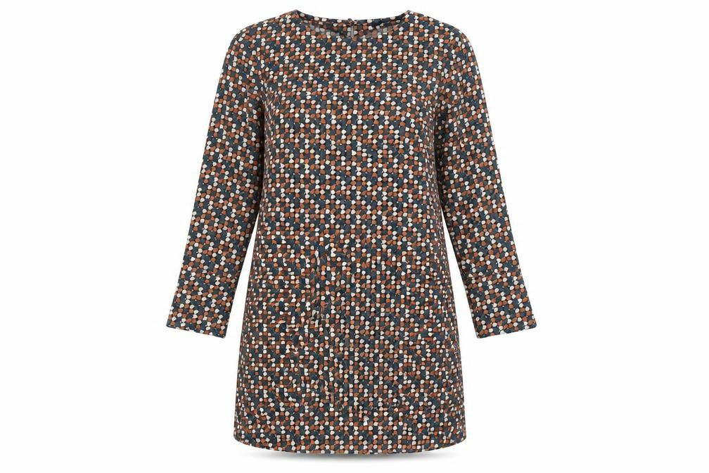 NEXT Womens Multicoloured Argyle/Diamond  A-Line  Size 8