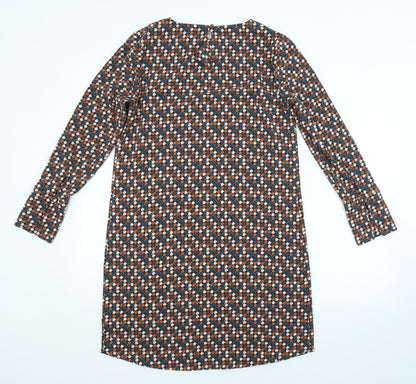 Next Womens Multicoloured Argyle/Diamond  A-Line  Size 8