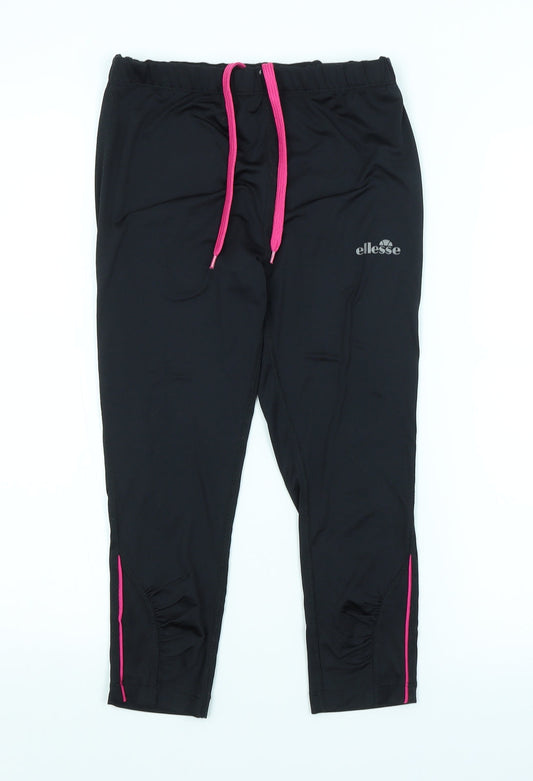 ellesse Womens Black   Compression Leggings Size 10 L20 in
