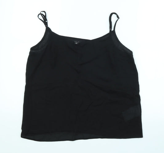 Amisu Womens Black   Basic Tank Size M
